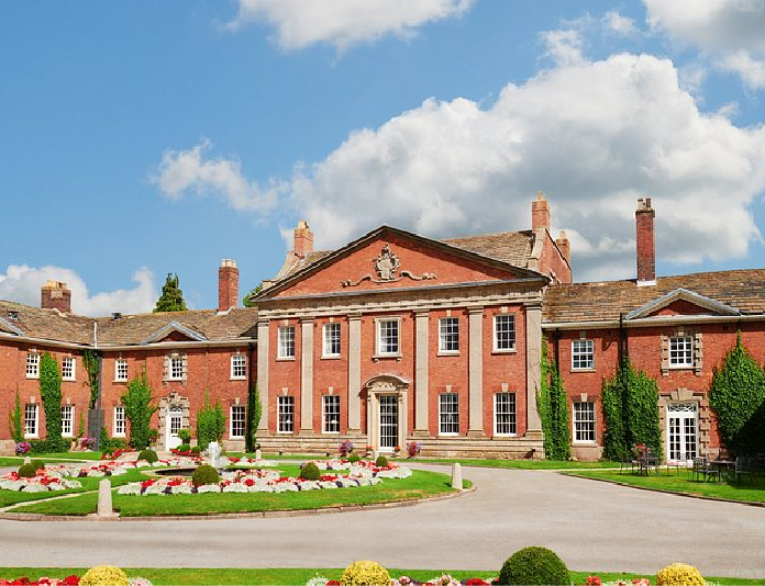 Mottram Hall and its location